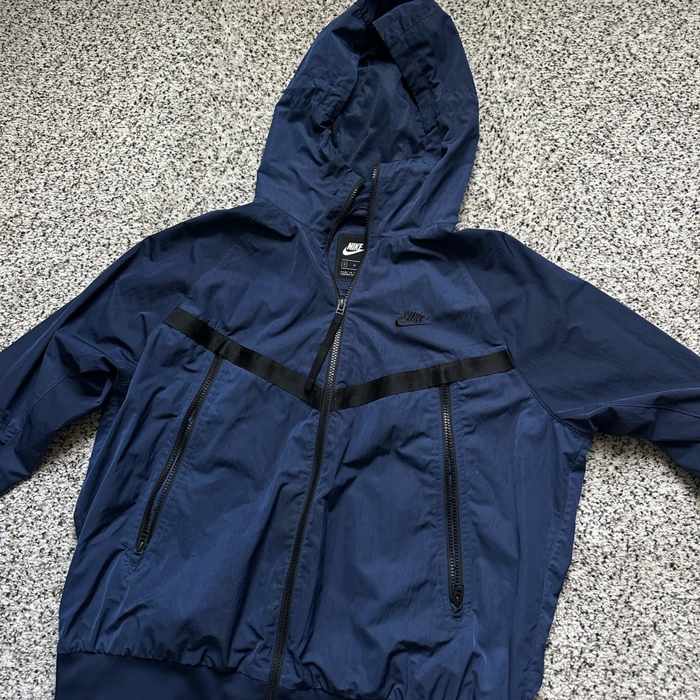 Nike Navy Blue Windbreaker